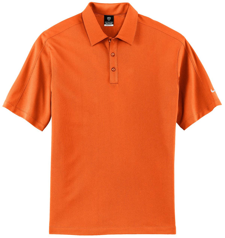 Front View of Solar Orange Nike Tech Sport Dri-FIT Polo. 266998