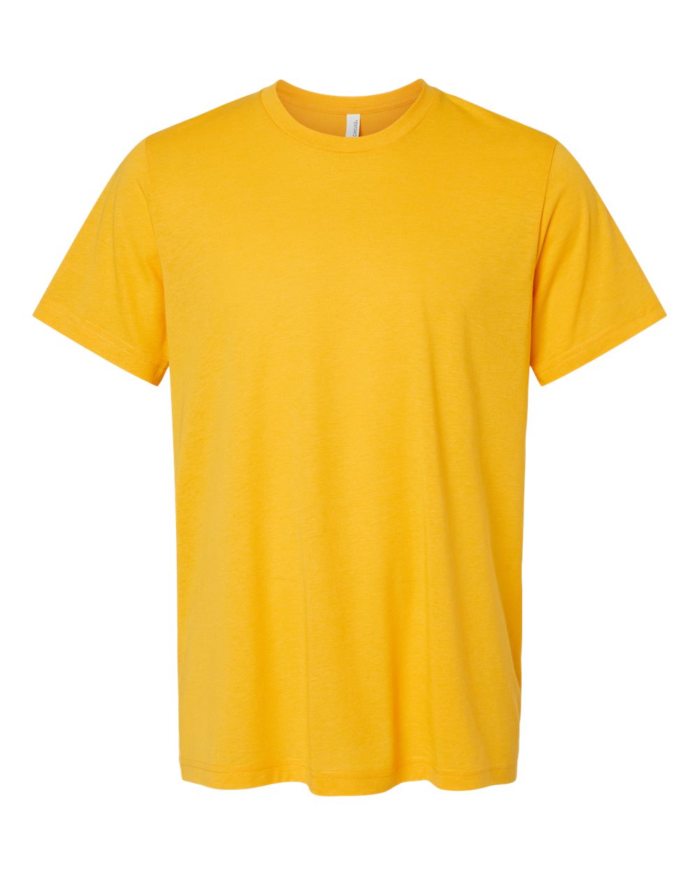 Front View of Solid Gold Triblend Triblend Tee - 3413