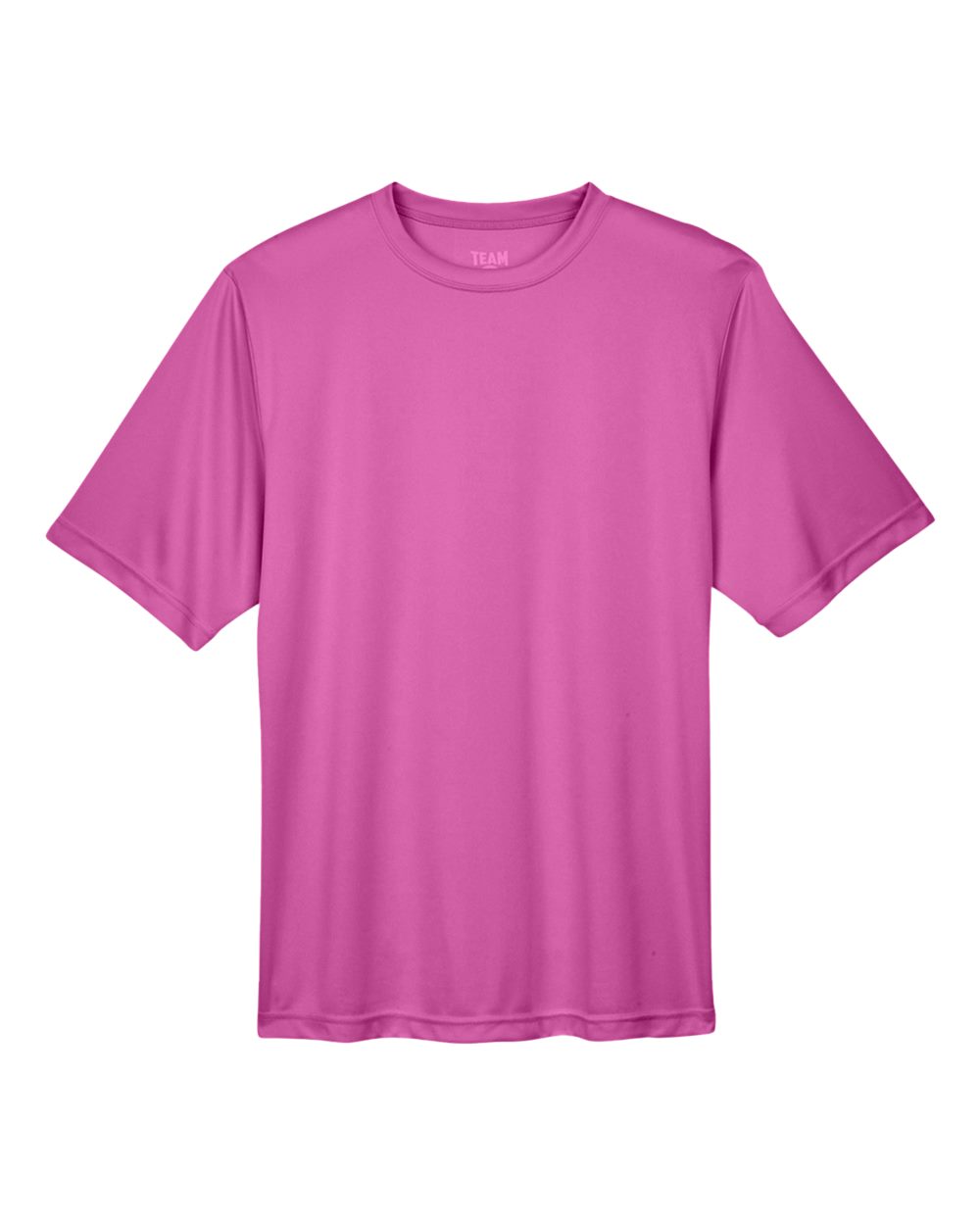 Front View of Sport Charity Pink Men's Zone Performance T-Shirt - TT11