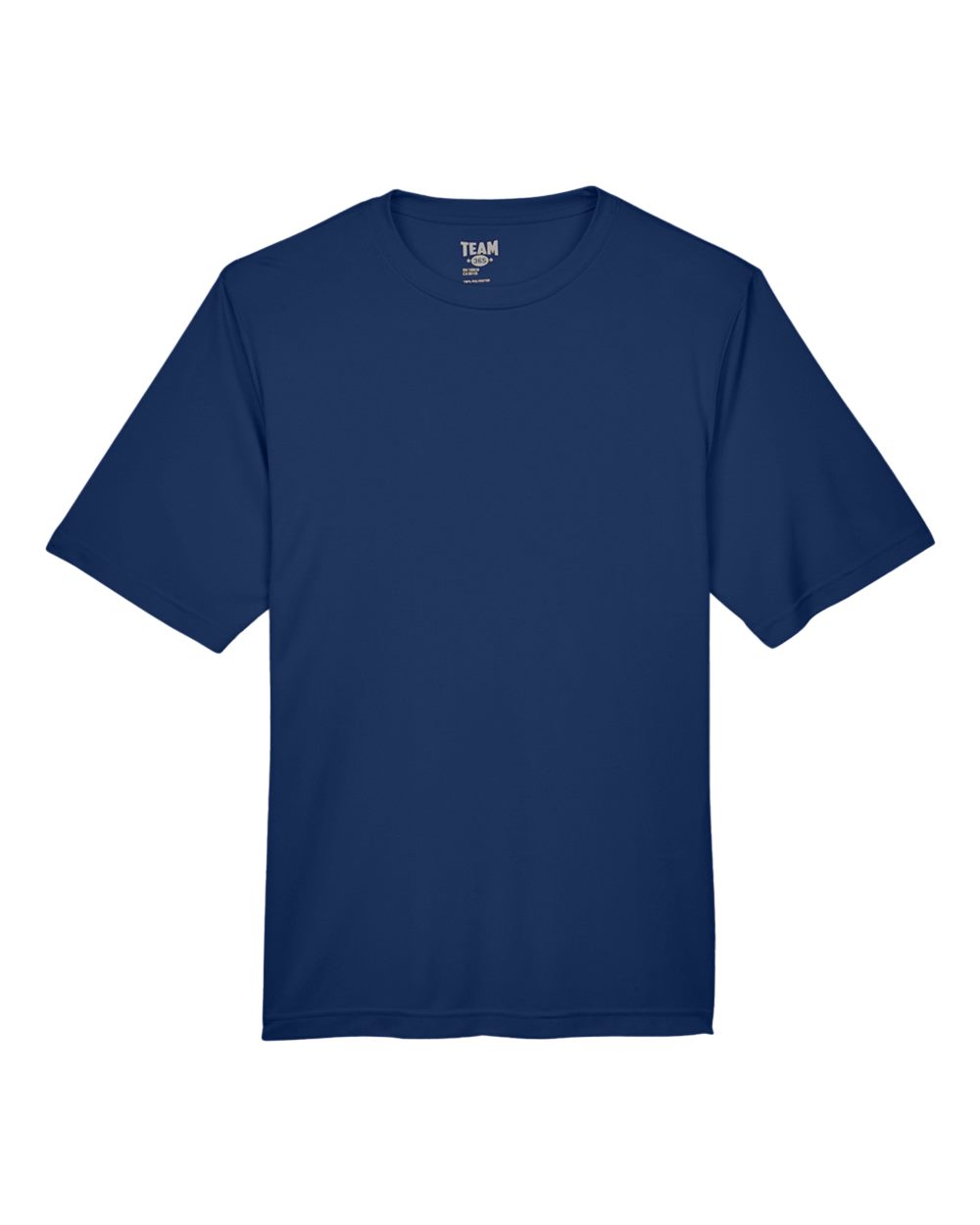 Front View of Sport Dark Navy Men's Zone Performance T-Shirt - TT11