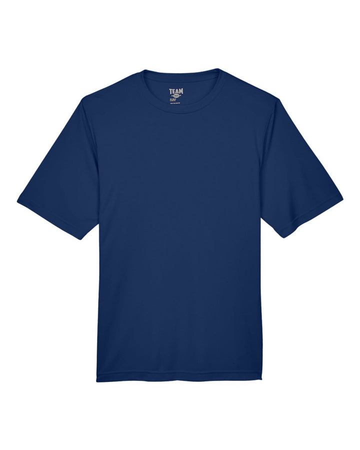 Front View of Sport Dark Navy Men's Zone Performance T-Shirt - TT11