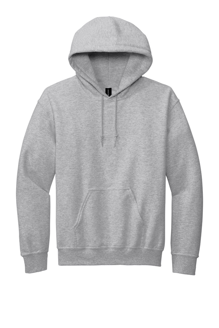 Front View of Sport Grey Gildan - DryBlend Pullover Hooded Sweatshirt. 12500
