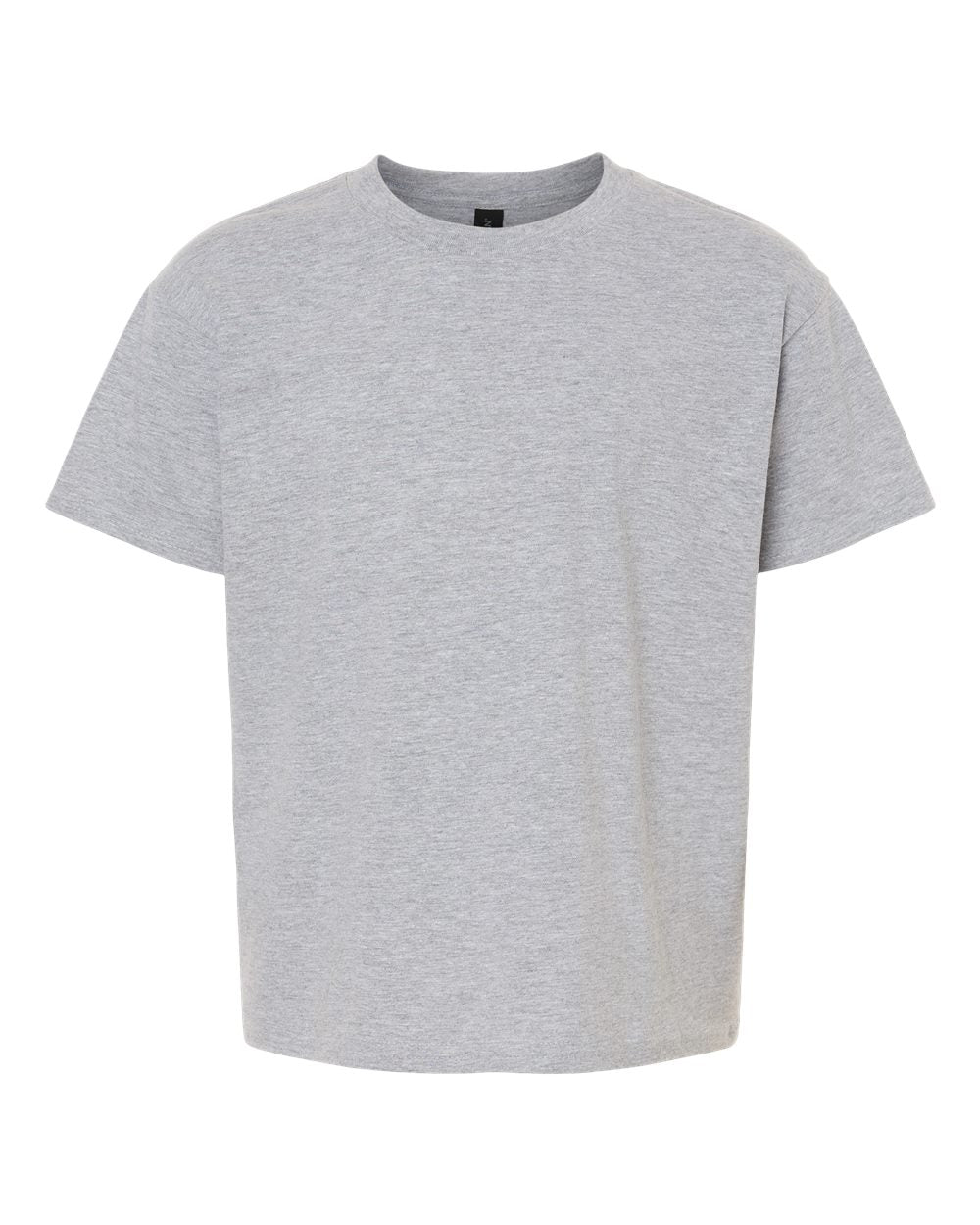 Front View of Sport Grey Softstyle® Youth T-Shirt - 64000B