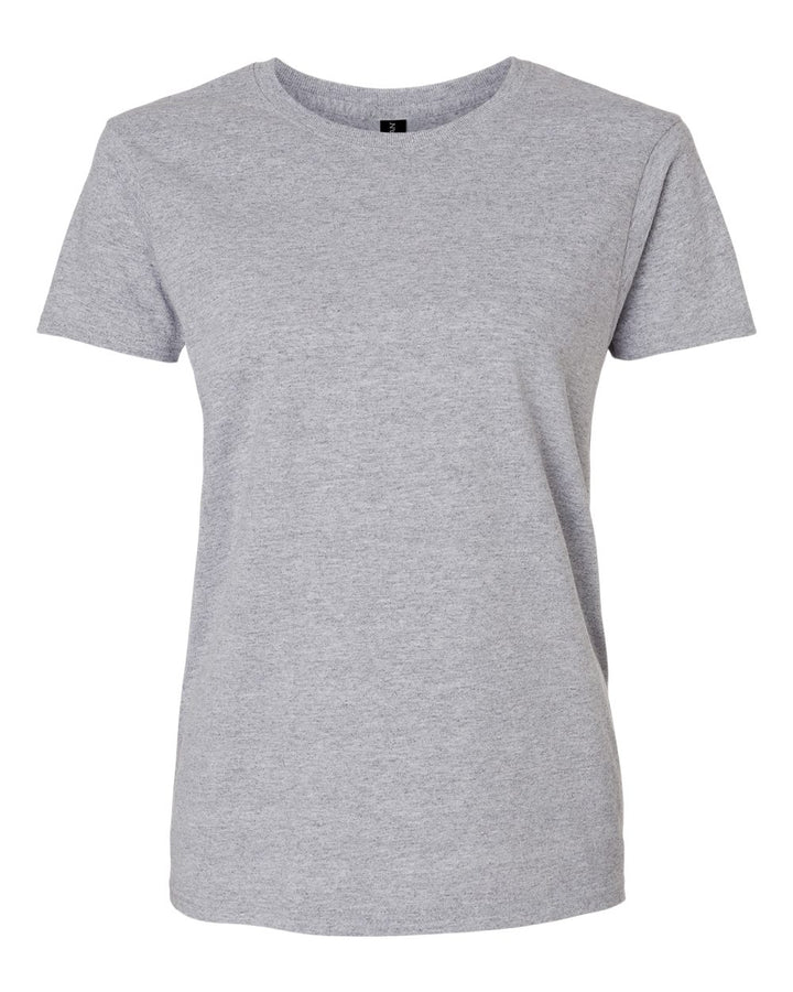 Front View of Sport Grey Ultra Cotton® Women’s T-Shirt - 2000L