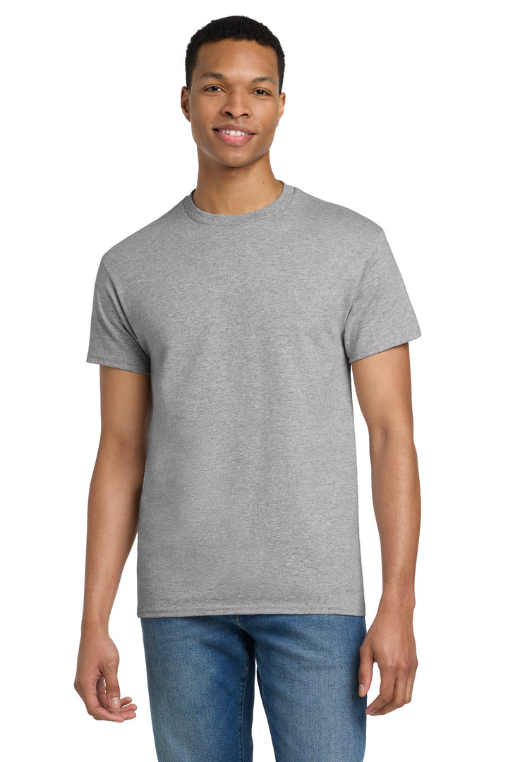 Front View of SportGrey Gildan Tall 100% US Cotton T-Shirt 2000T