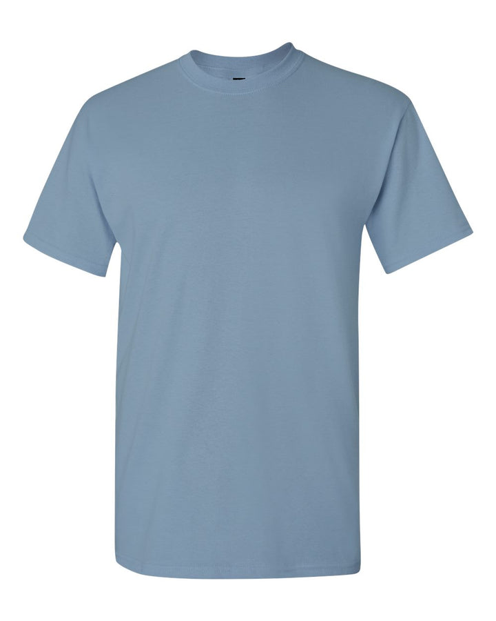 Front View of Stone Blue Ultra Cotton® T-Shirt - 2000