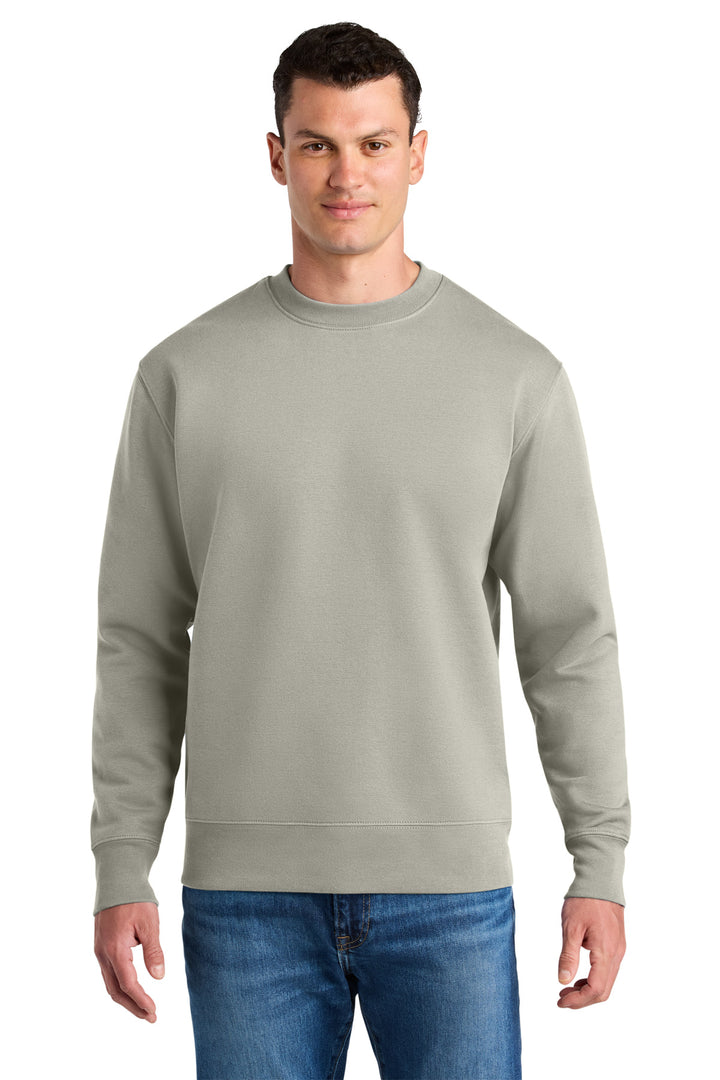 Front View of Stone Stanley/Stella Unisex Changer 2.0 Crewneck Sweatshirt SXU004