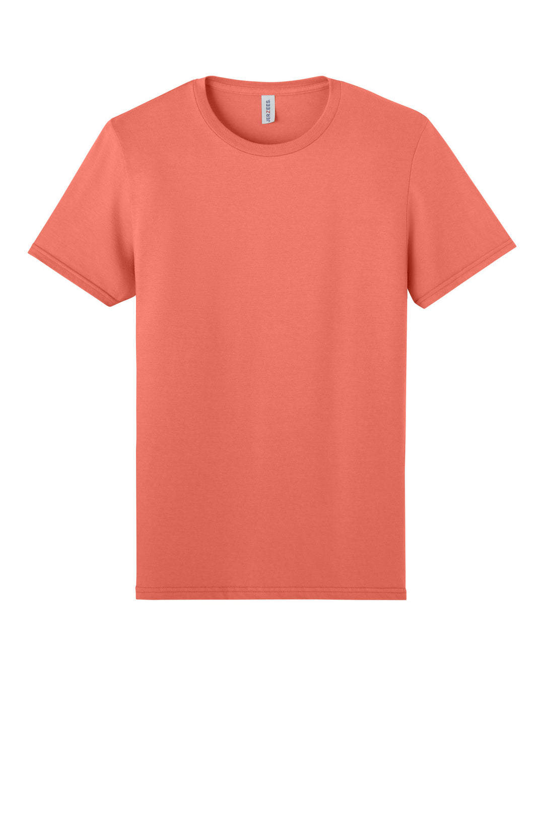 Front View of SunsetCorl Jerzees Unisex Premium Combed Ring Spun Cotton Tee 570M
