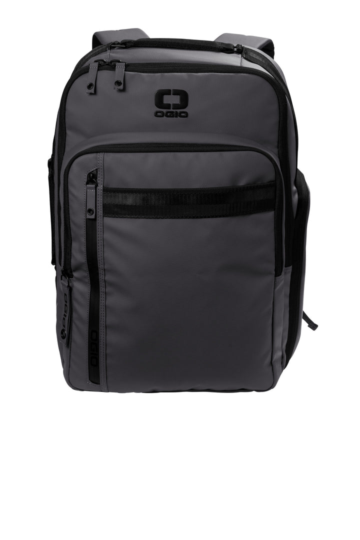 Front View of TarmacGrey OGIO Commuter XL Pack 91012