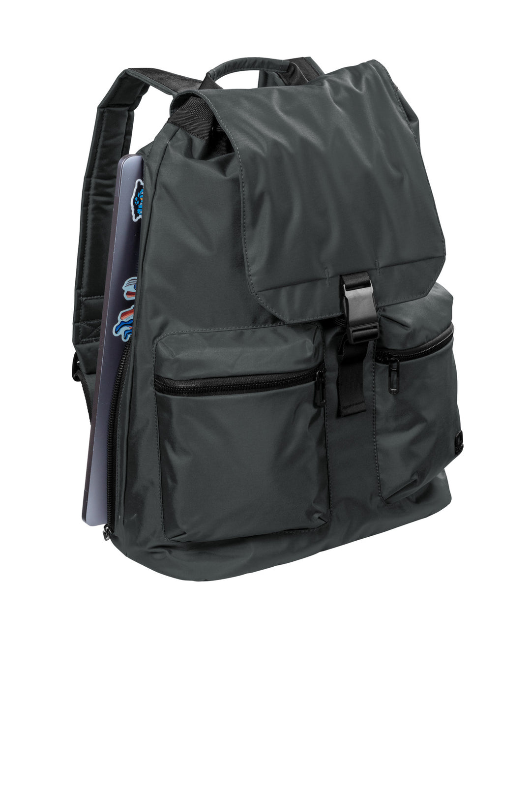 Front View of TarmacGrey OGIO Evolution Pack 91015