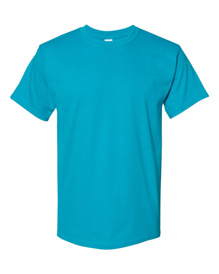 Front View of Teal Essential-T T-Shirt - 5280