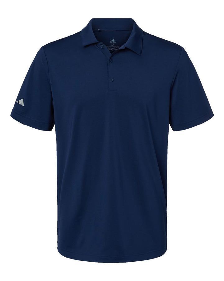 Front View of Team Navy Blue Ultimate Solid Polo - A514
