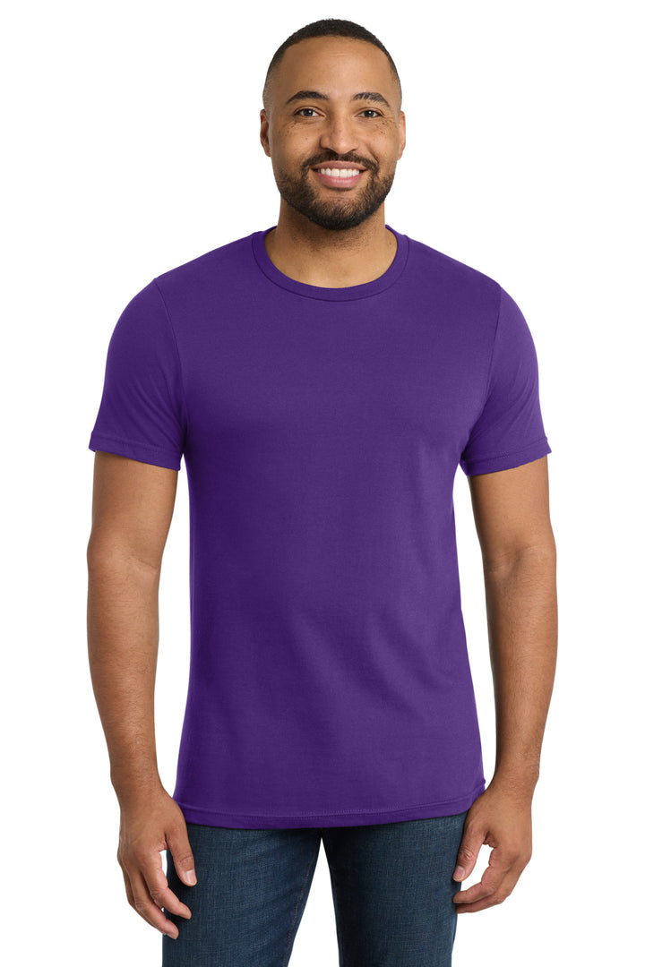 Front View of Team Purple Port & Company Bouncer Tee PC600