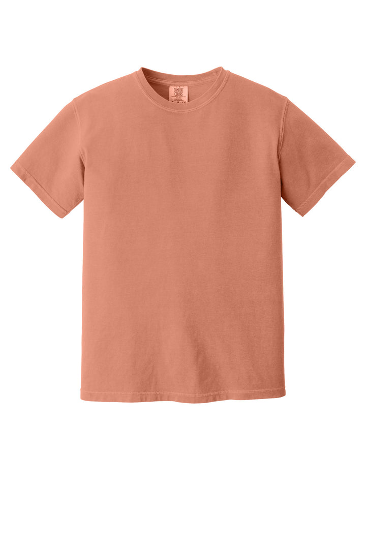 Front View of Terracotta COMFORT COLORS Heavyweight Ring Spun Tee. 1717