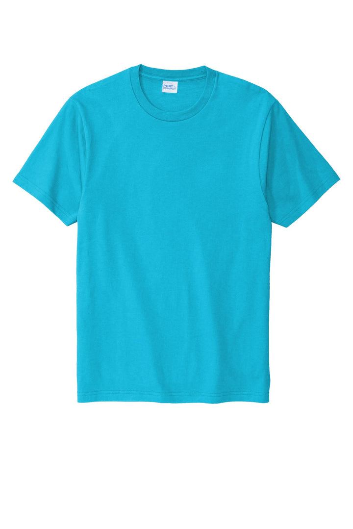 Front View of Tidal Wave Port & Company Bouncer Tee PC600