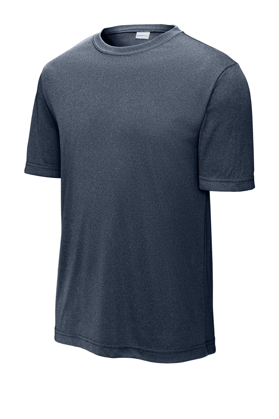 Front View of TrNvyHthr Sport-Tek PosiCharge Competitor Tee. ST350