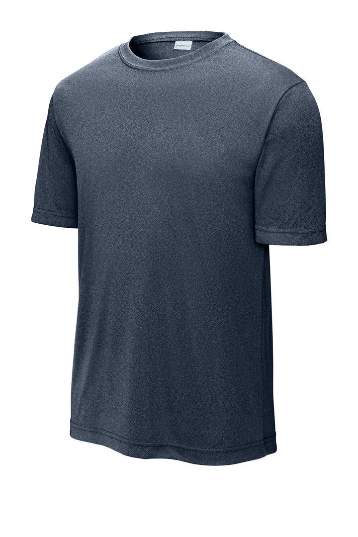 Front View of TrNvyHthr Sport-Tek PosiCharge Competitor Tee. ST350