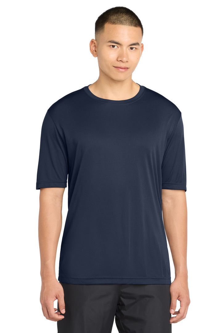 Front View of True Navy Sport-Tek PosiCharge Competitor Tee. ST350
