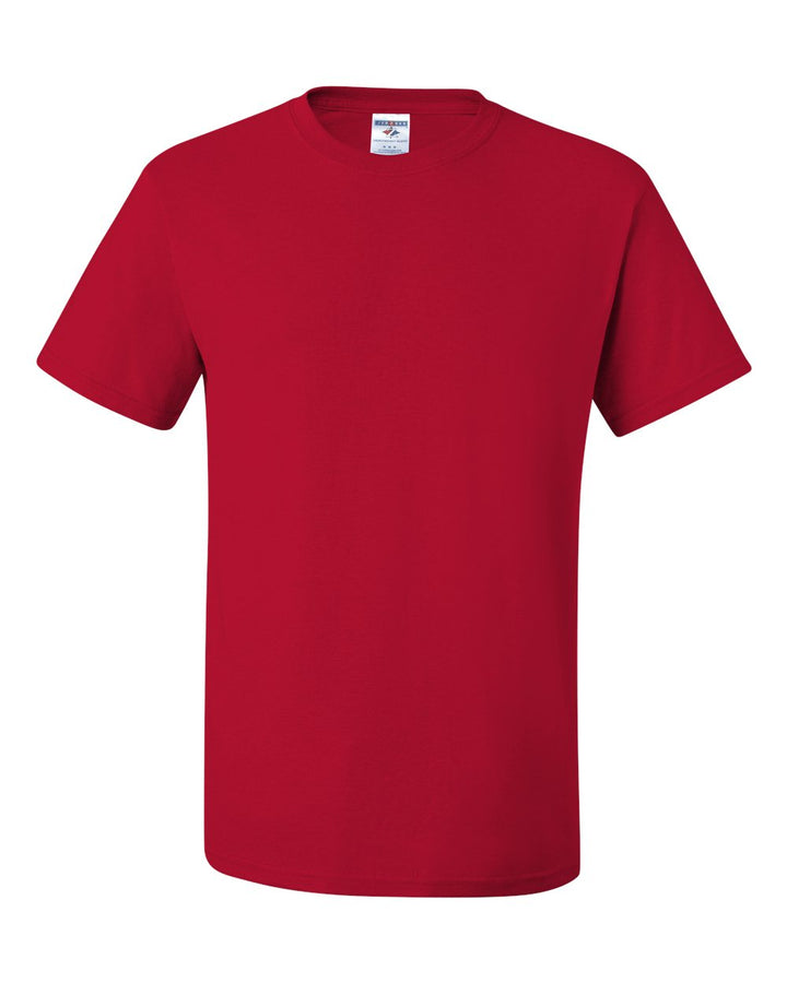 Front View of True Red Dri-Power® 50/50 T-Shirt - 29MR