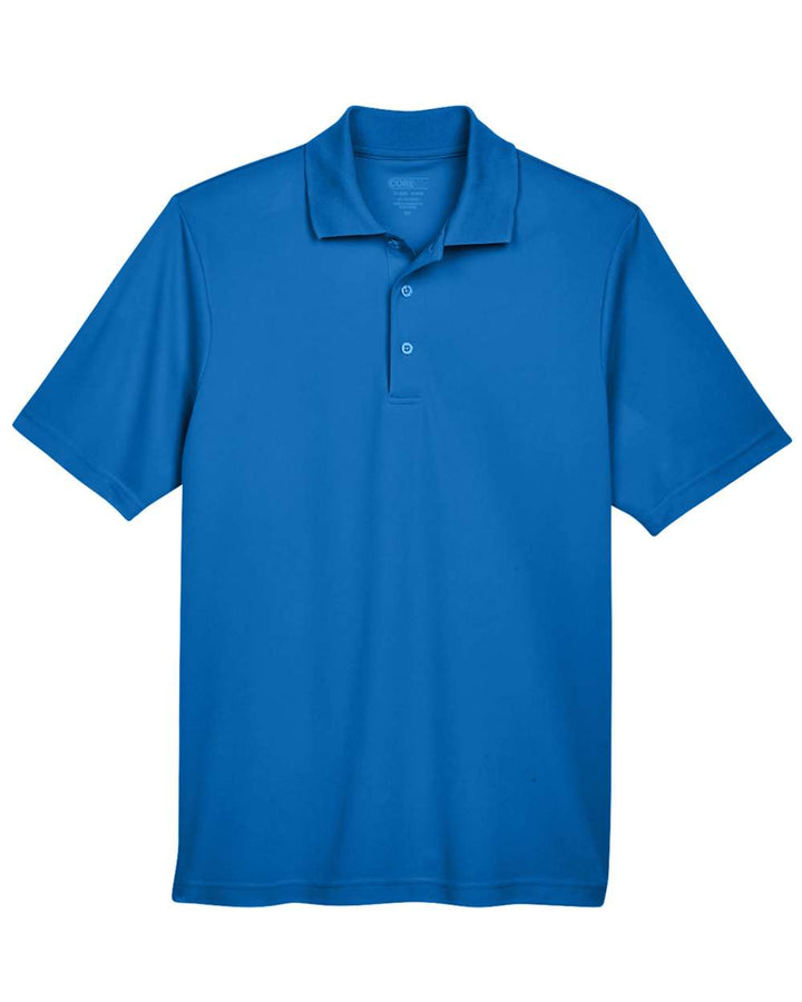 Front View of True Royal Men's Origin Performance Piqué Polo - 88181
