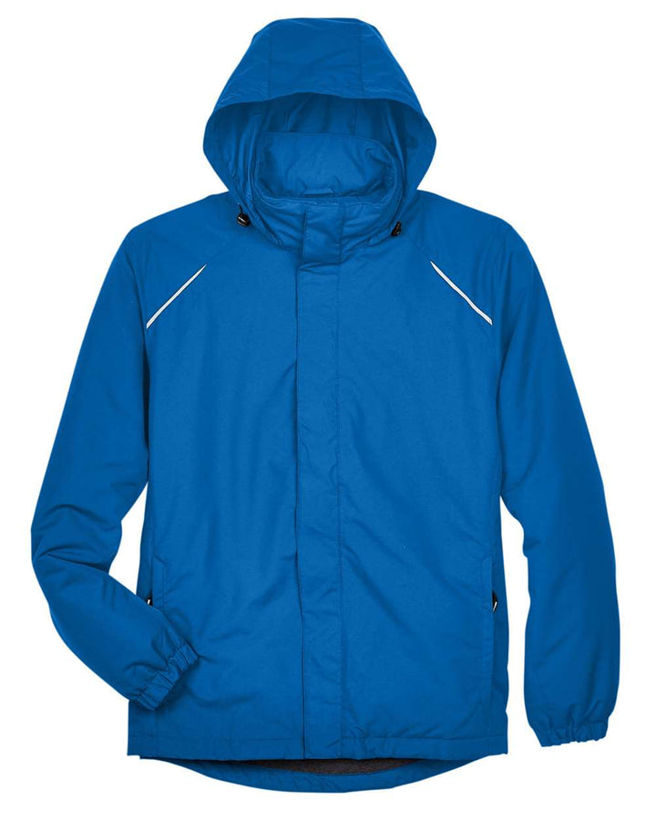 Front View of True Royal Men's Profile Fleece-Lined All-Season Jacket - 88224