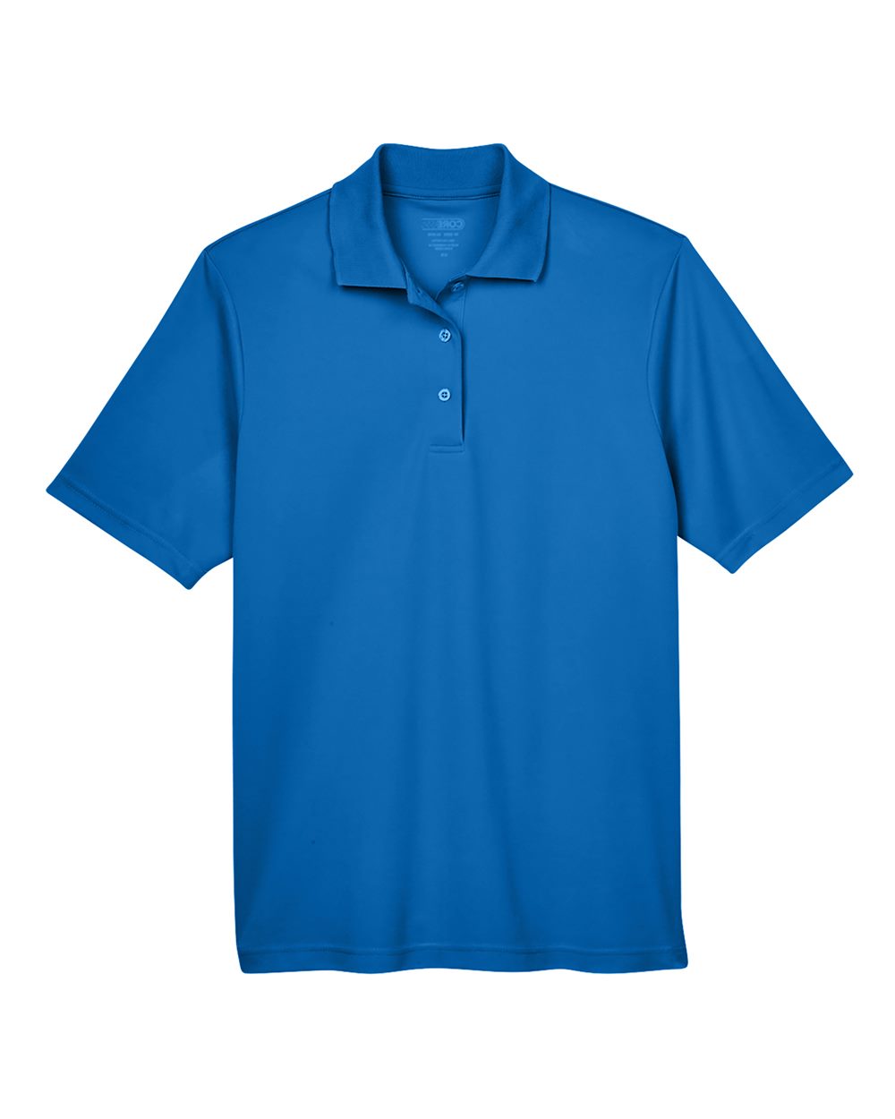 Front View of True Royal Men's Tall Origin Performance Piqué Polo - 88181T