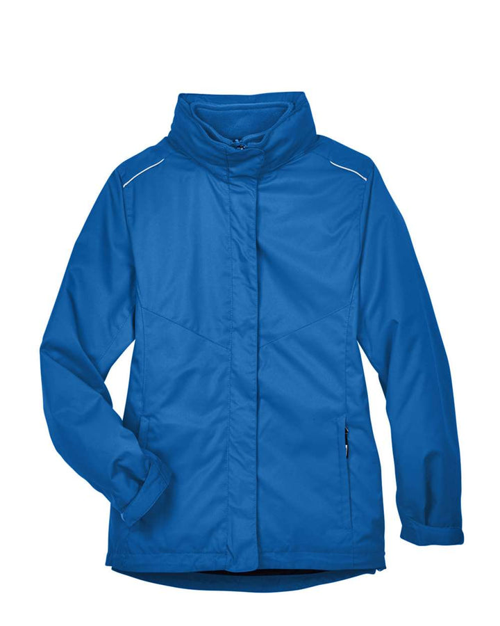 Front View of True Royal Women's 3-in-1 Jacket with Fleece Liner - 78205