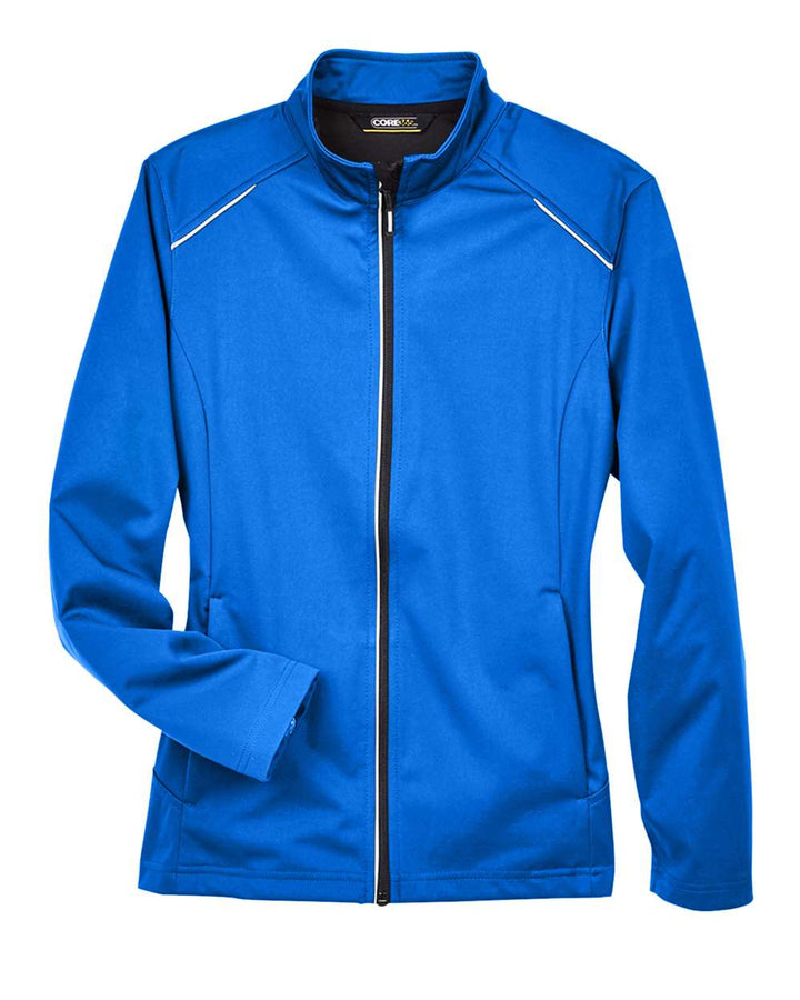 Front View of True Royal Women's Techno Lite Three-Layer Knit Tech-Shell - CE708W