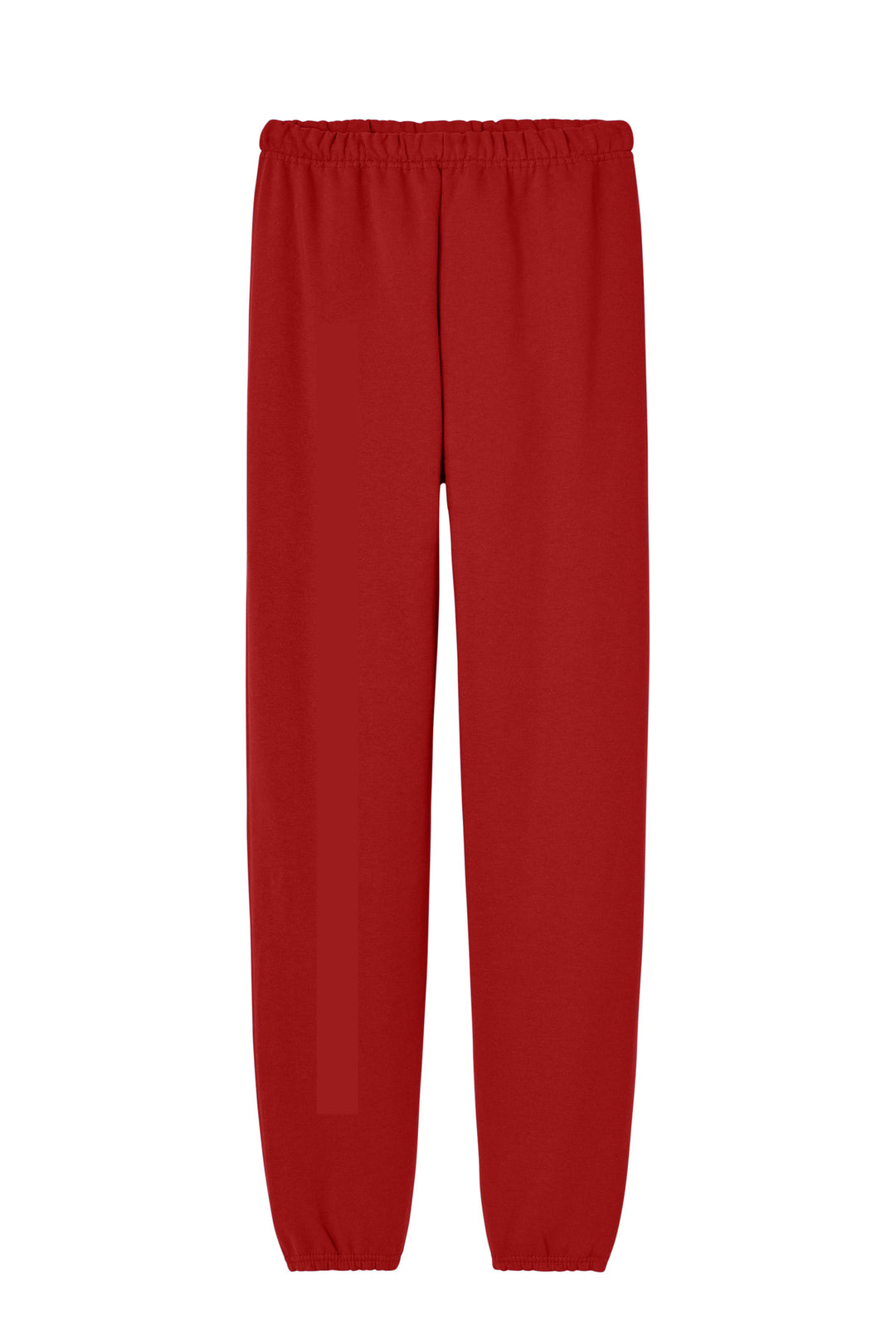 Front View of TrueRed Jerzees - NuBlend Sweatpant. 973M