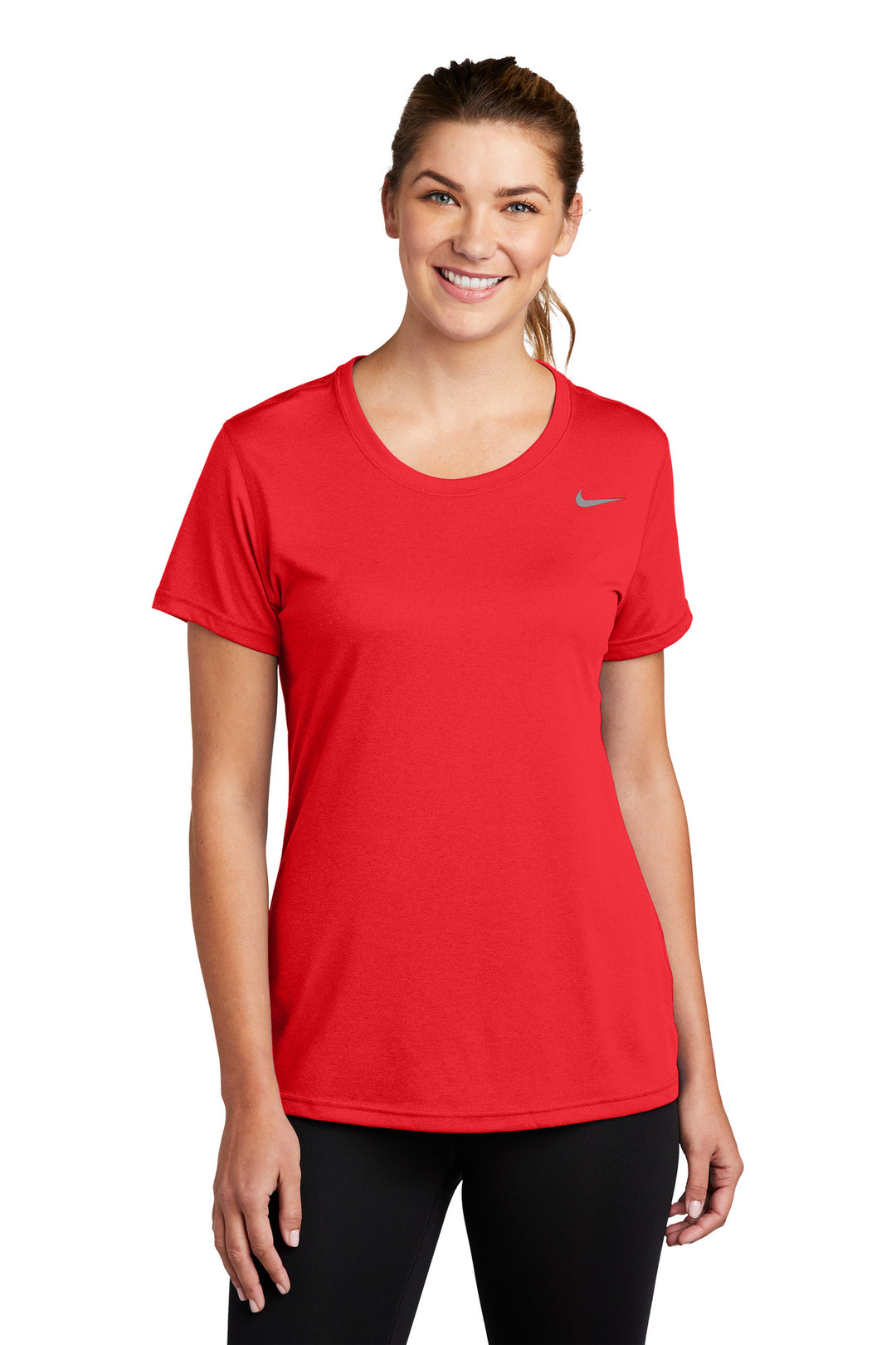 Front View of UniRed Nike Women's Team rLegend Tee DV7312