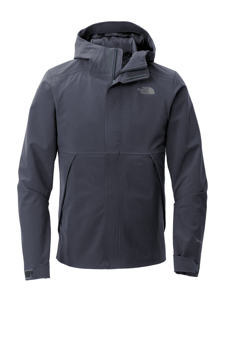 Front View of Urban Navy The North Face Apex DryVent Jacket NF0A47FI