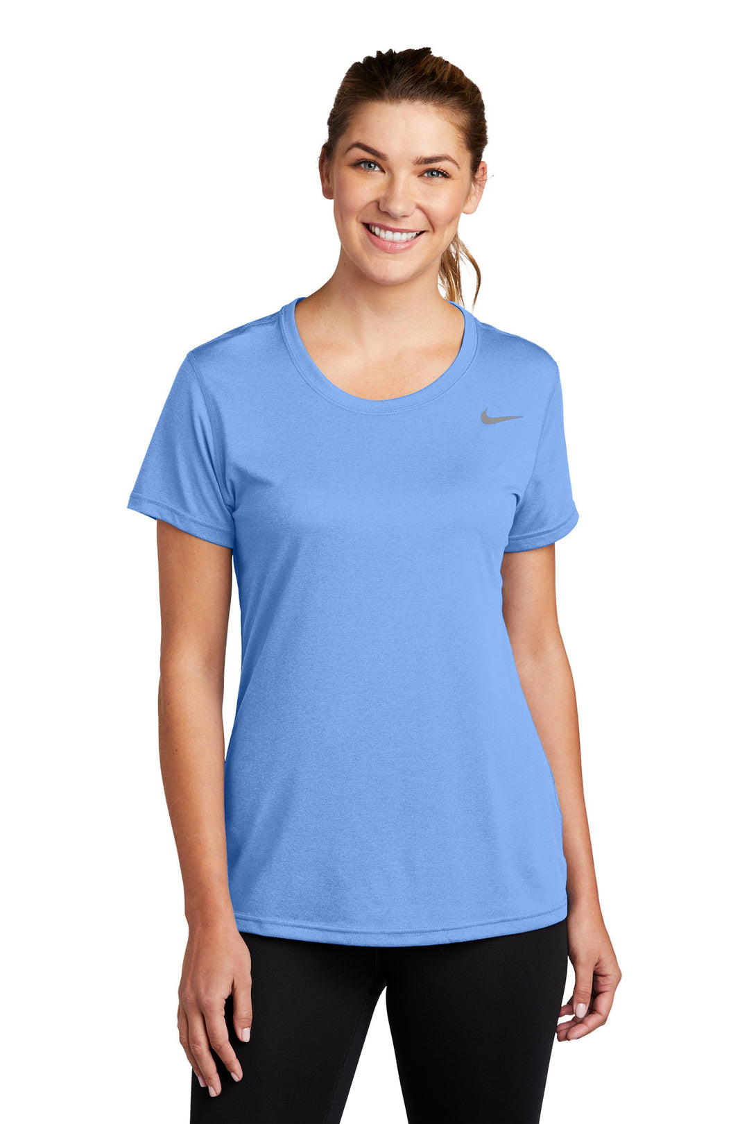 Front View of ValorBlue Nike Women's Team rLegend Tee DV7312