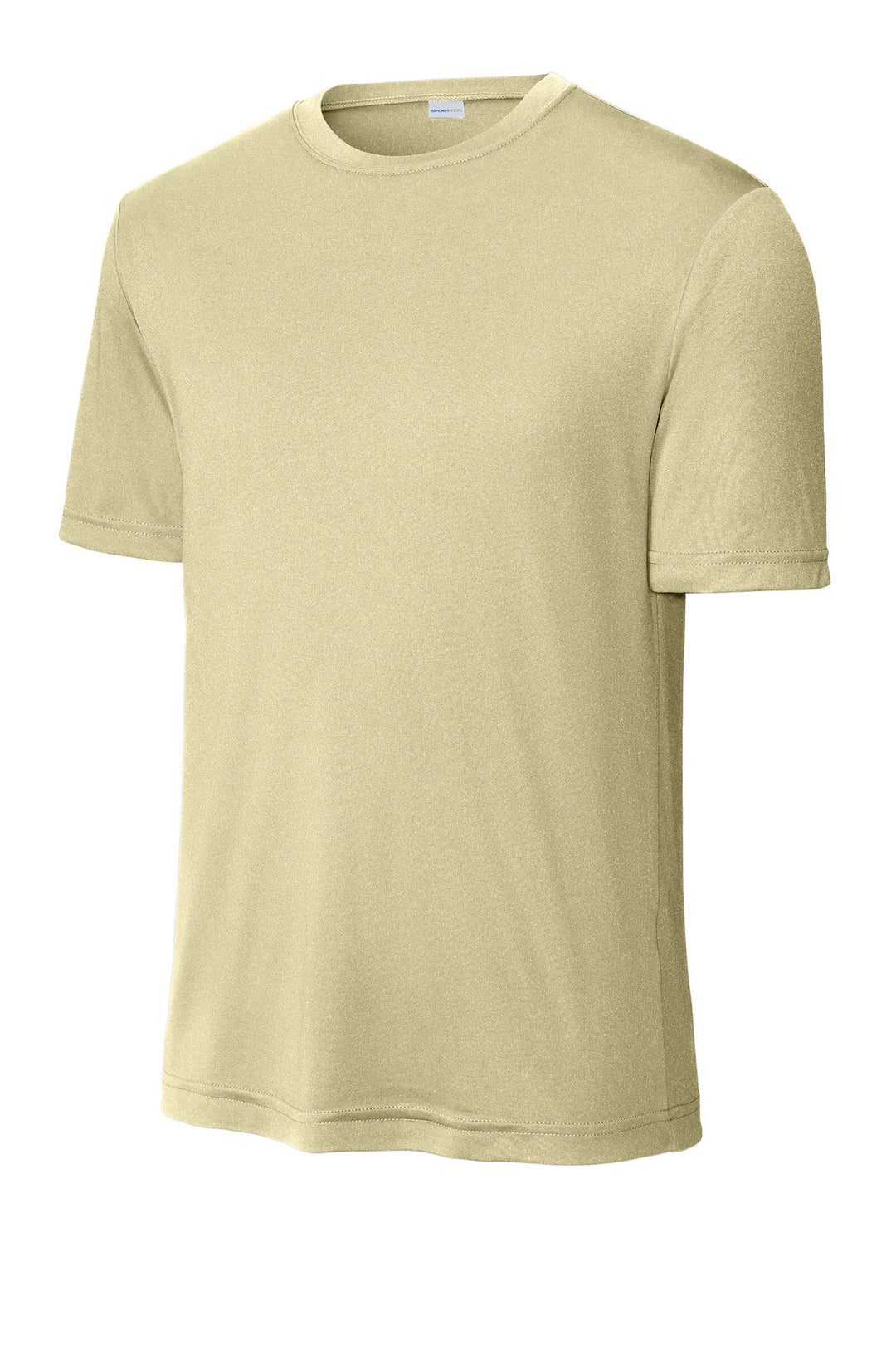 Front View of Vegas Gold Sport-Tek PosiCharge Competitor Tee. ST350