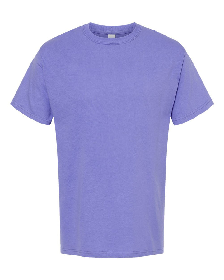 Front View of Violet Gold Soft Touch T-Shirt - 4800