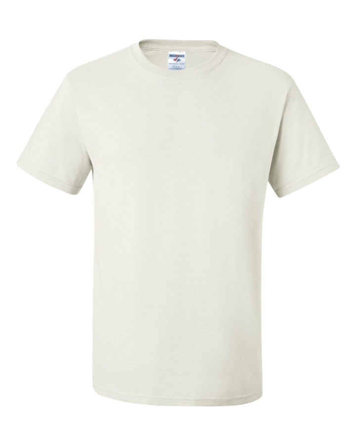 Front View of White Dri-Power® 50/50 T-Shirt - 29MR