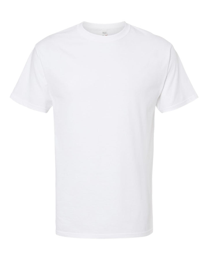 Front View of White Gold Soft Touch T-Shirt - 4800