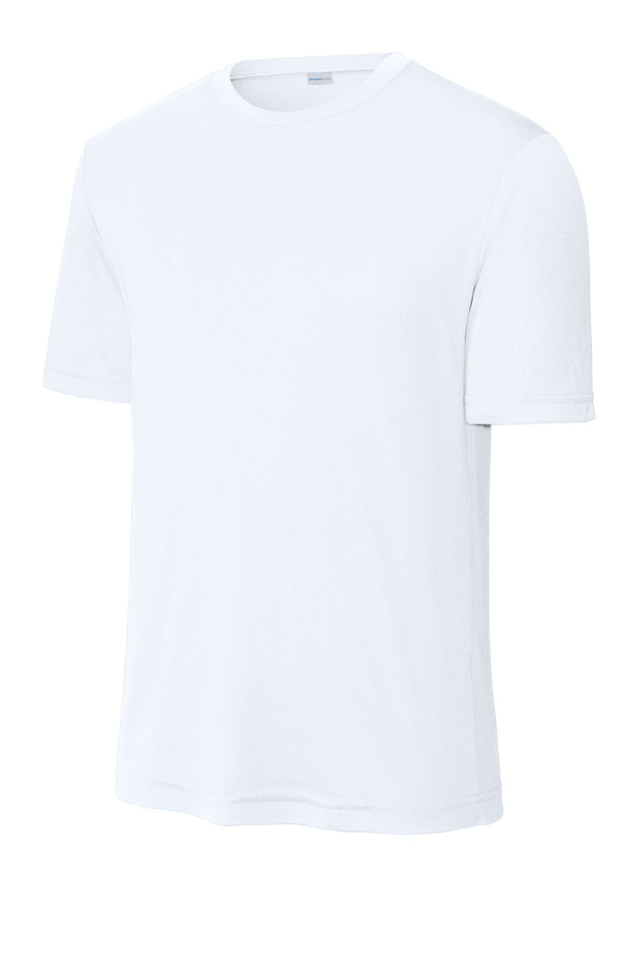 Front View of White Sport-Tek PosiCharge Competitor Tee. ST350