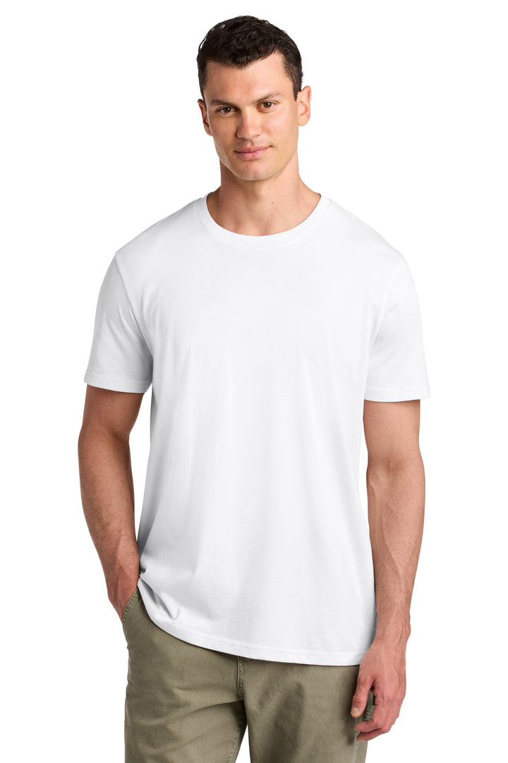 Front View of White Stanley/Stella Unisex Crafter Tee SXU007