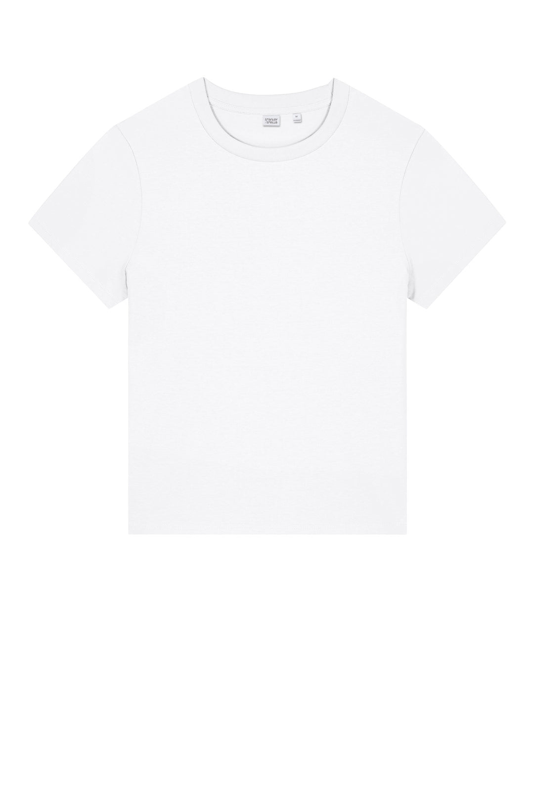 Front View of White Stanley/Stella Women's Stella Muser Tee SXW002