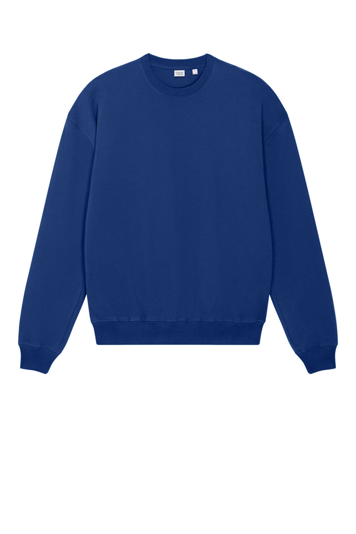 Front View of WorkerBlue Stanley/Stella Unisex Ledger Dry Crewneck Sweatshirt SXU029