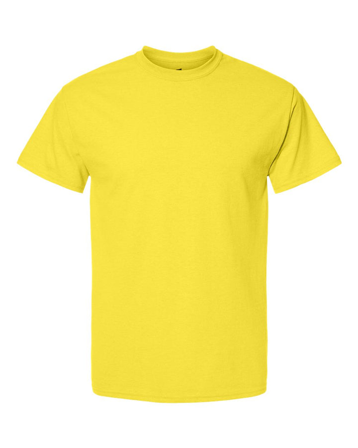 Front View of Yellow Essential-T T-Shirt - 5280