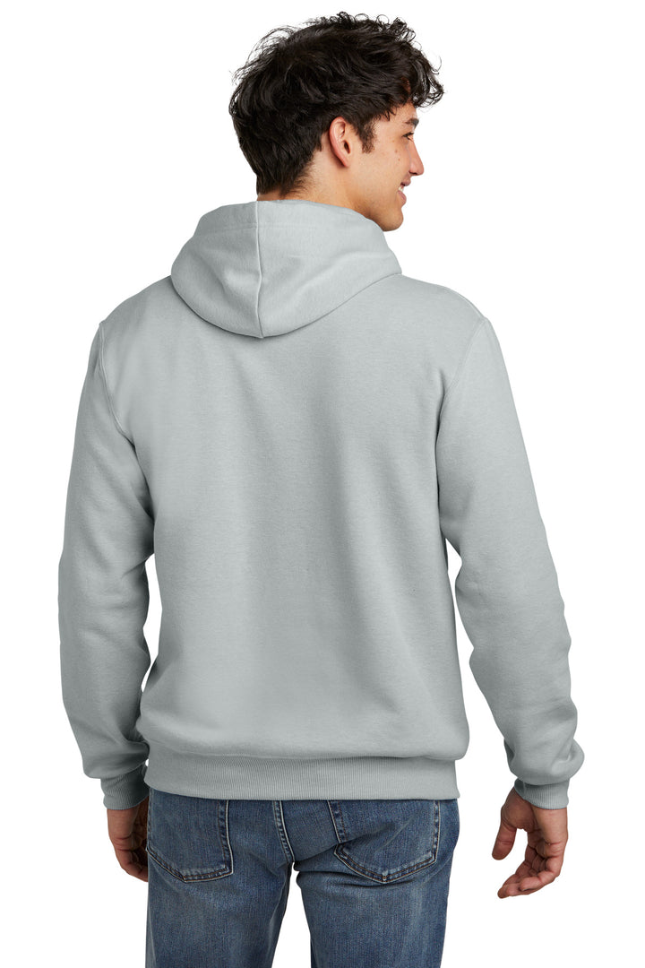 FrstGreyHt Jerzees Eco Premium Blend Pullover Hooded Sweatshirt 700M