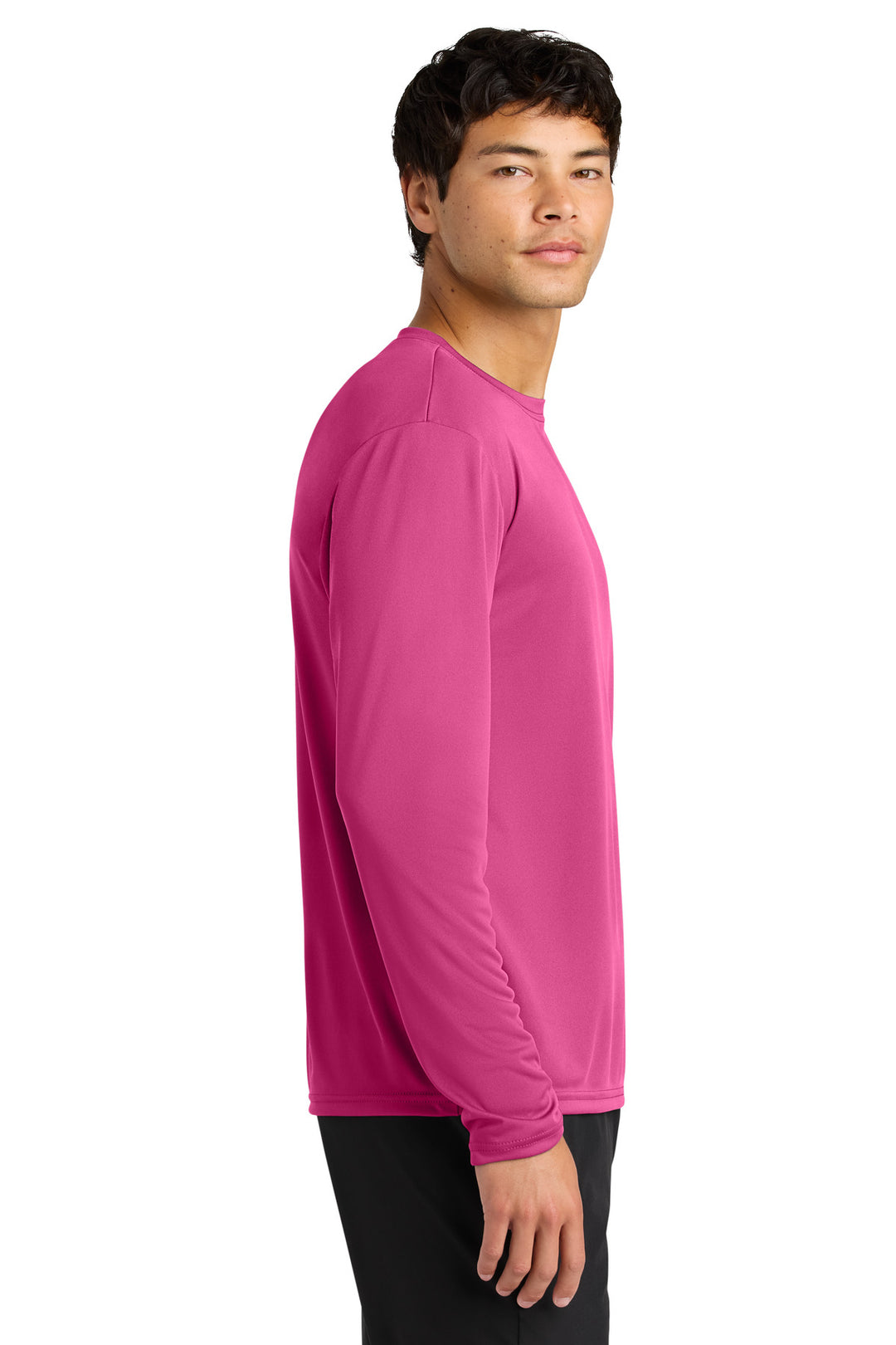 Fuchsia A4 Cooling Performance Long Sleeve Tee A4N3165