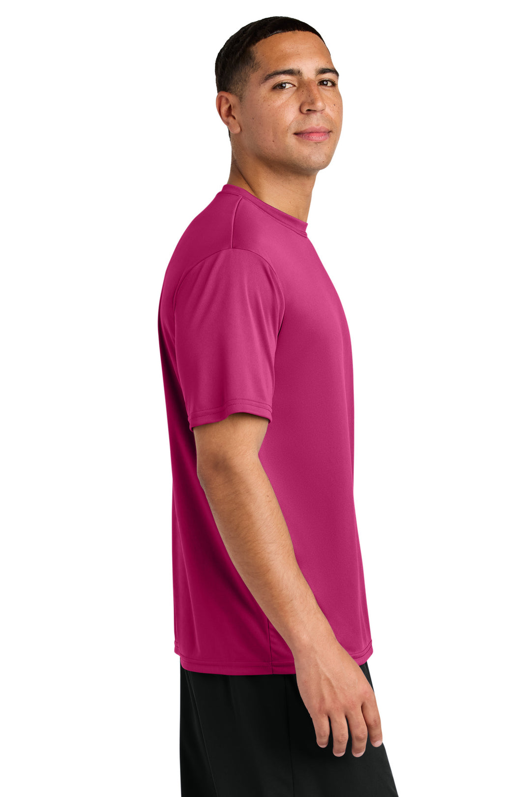 Fuchsia A4 Cooling Performance Short Sleeve Tee A4N3142
