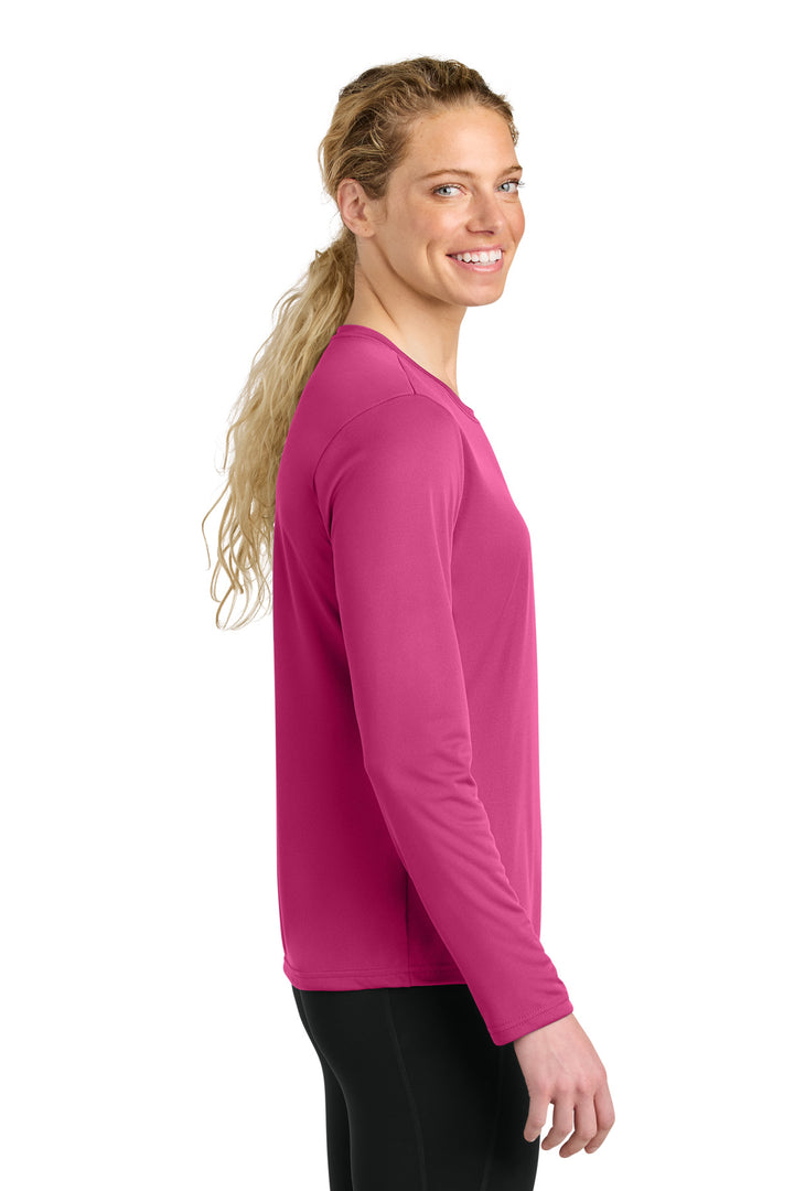 Fuchsia A4 Women's Cooling Performance Long Sleeve Tee A4NW3002