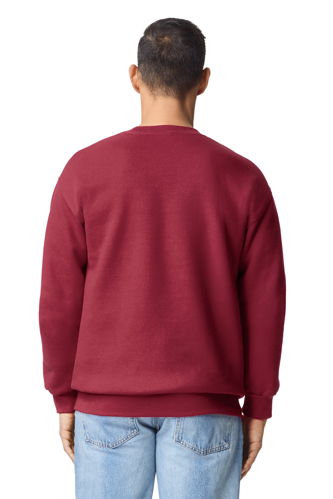 Garnet Gildan Hammer Maxweight Crewneck Sweatshirt 19000