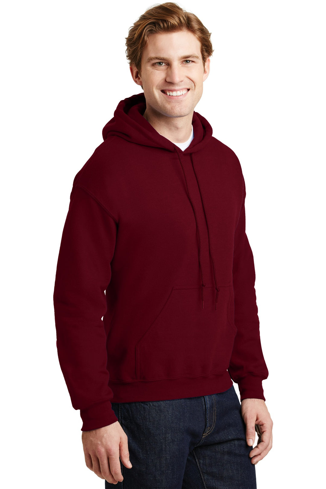 Garnet Gildan - Heavy Blend Hooded Sweatshirt. 18500