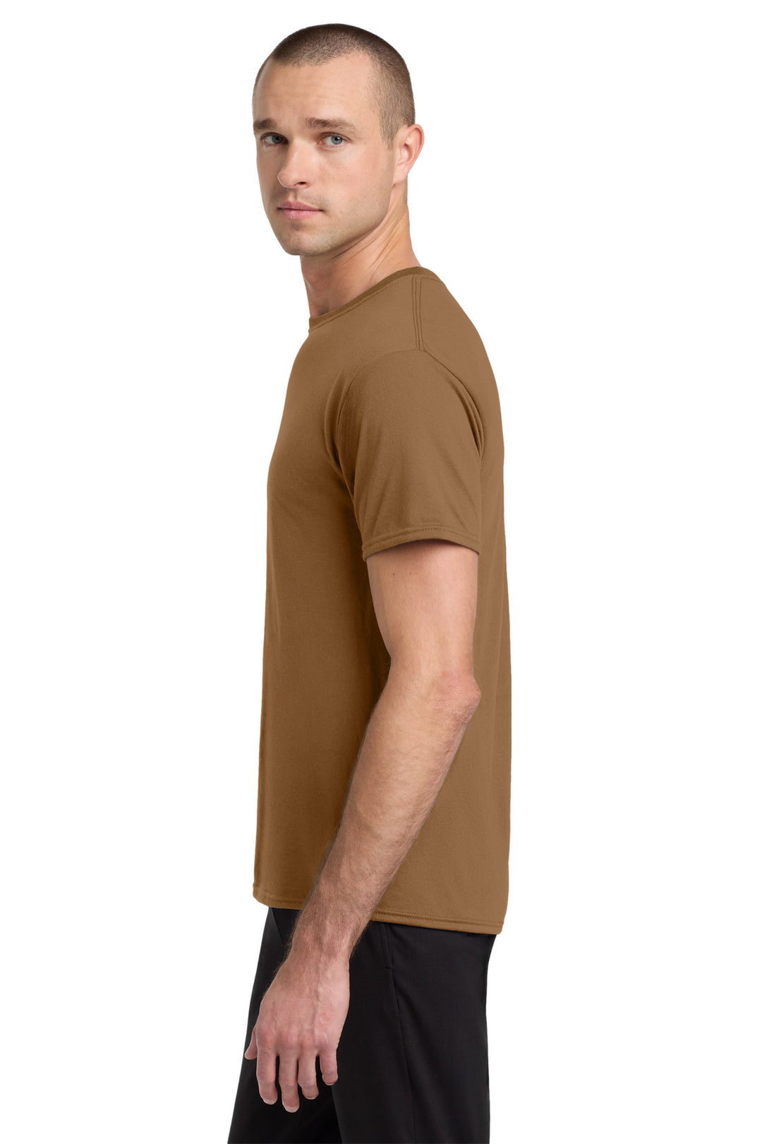 GldnPecan Jerzees Dri-Power 100% Polyester T-Shirt. 21M