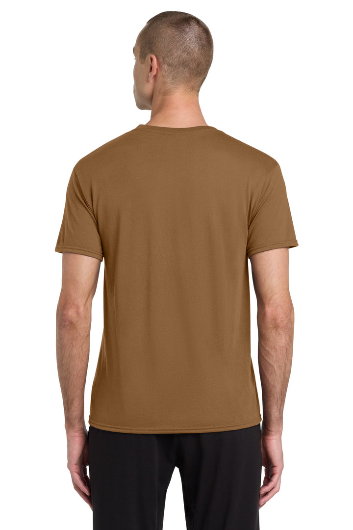 GldnPecan Jerzees Dri-Power 100% Polyester T-Shirt. 21M