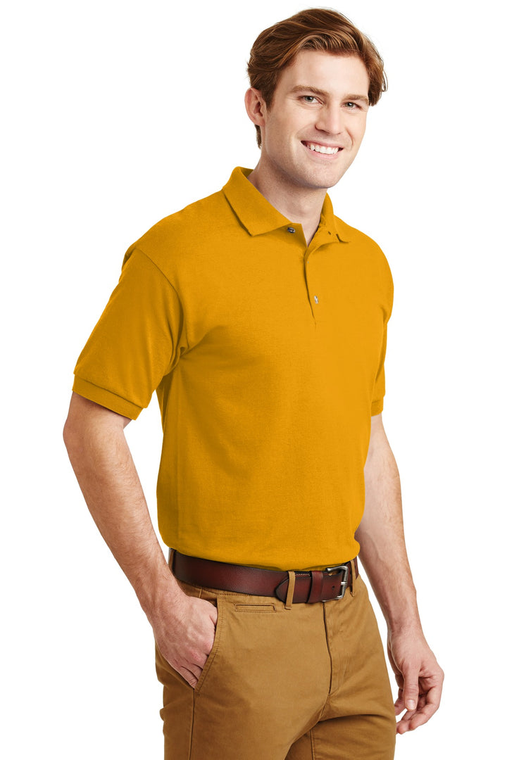 Gold Gildan - DryBlend 6-Ounce Jersey Knit Sport Shirt. 8800